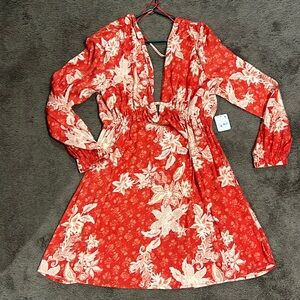 Free people mini dress XL NWT